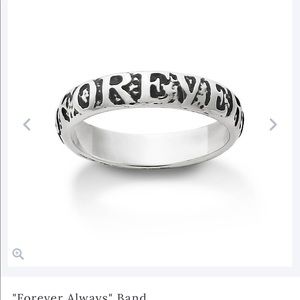 James Avery Forever Always band size 7